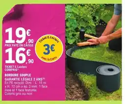 E.Leclerc Bordure souple offre