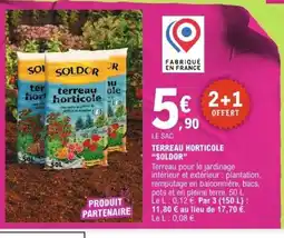 E.Leclerc SOLDOR Terreau horticole offre