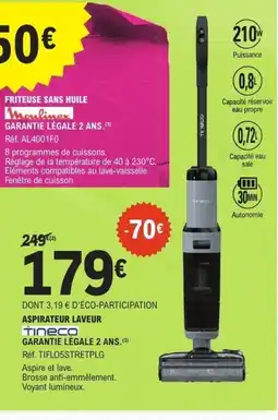 E.Leclerc TINECO Aspirateur laveur offre