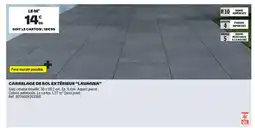 Brico Dépôt Carrelage de sol extérieur lavagna offre