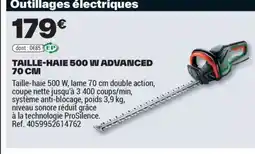 Brico Dépôt Taille-haie 500 w advanced offre