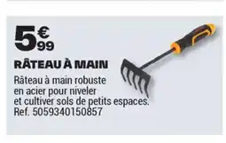 Brico Dépôt Râteau à main offre