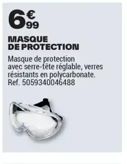 Brico Dépôt Masque de protection offre