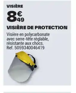 Brico Dépôt Visière de protection offre