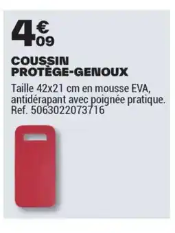Brico Dépôt Coussin protège-genoux offre
