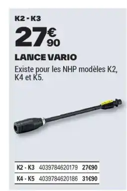 Brico Dépôt Lance vario offre