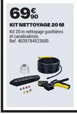 Brico Dépôt Kit nettoyage 20 m offre