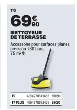 Brico Dépôt Nettoyeur de terrasse offre