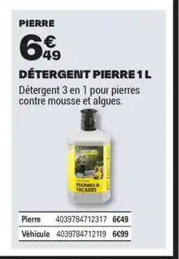 Brico Dépôt Détergent pierre offre