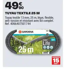 Brico Dépôt Tuyau textile 25 m offre