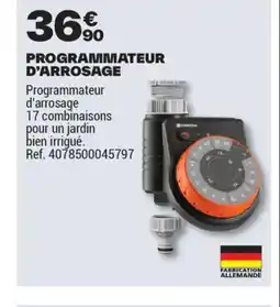 Brico Dépôt Programmateur d'arrosage offre