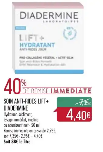 Match Soin Anti-Rides Lift Diademine offre