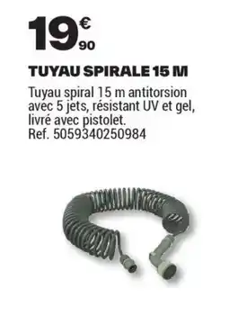 Brico Dépôt Tuyau spirale 15 m offre