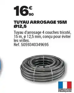 Brico Dépôt Tuyau arrosage 15m offre