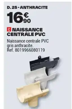 Brico Dépôt Naissance centrale pvc offre