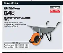 Brico Dépôt Brouette polyvalente offre
