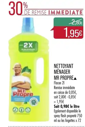 Match Nettoyant Ménager Mr Propre offre