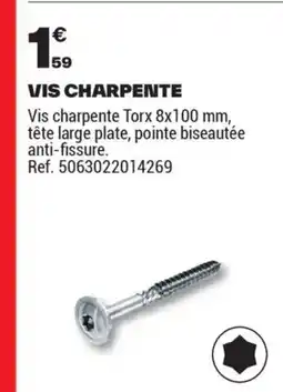 Brico Dépôt Vis charpente offre