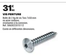 Brico Dépôt Vis penture offre