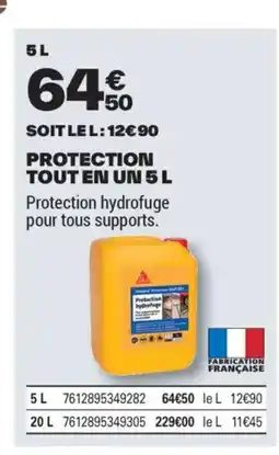 Brico Dépôt Protection tout en un offre