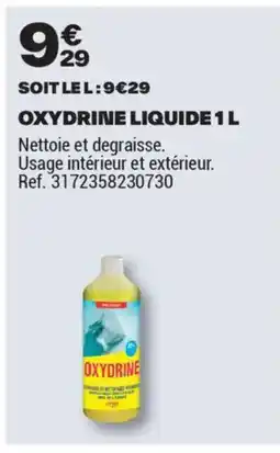 Brico Dépôt Oxydrine liquide offre