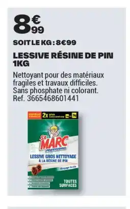 Brico Dépôt Lessive résine de pin offre