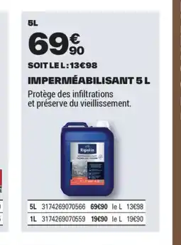 Brico Dépôt Imperméabilisant offre