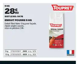 Brico Dépôt Enduit poudre offre