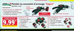Norma POWER GARDEN Pistolet ou accessoire d'arrosage Expert offre