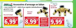 Norma POWER GARDEN Accessoires d'arrosage en laiton offre