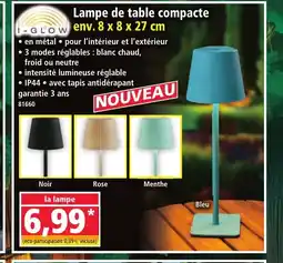 Norma I-GLOW Lampe de table compacte offre