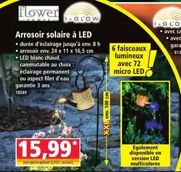 Norma Arrosoir solaire à LED offre