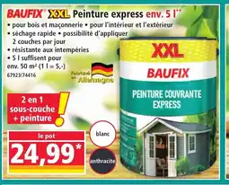 Norma BAUFIX XXL Peinture express offre