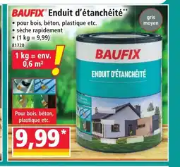 Norma BAUFIX Enduit d'étanchéité offre