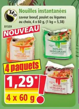 Norma Nouilles instantanées offre