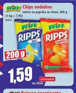 Norma PFIFF/ Chips ondulées offre