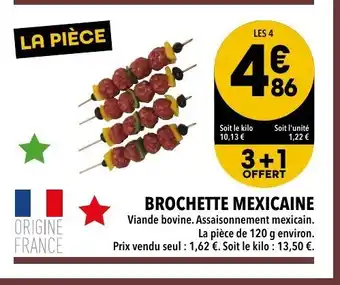 Brochette Mexicaine