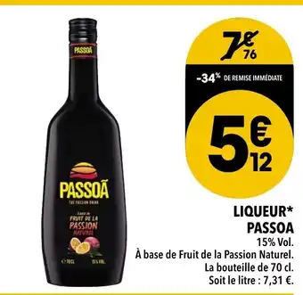 Liqueur Passoa