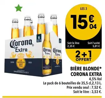 Bière Blonde Corona Extra