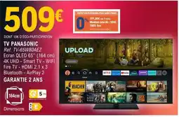 E.Leclerc TV PANASONIC offre