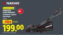 Lidl PARKSIDE PERFORMANCE Tondeuse à gazon électrique offre
