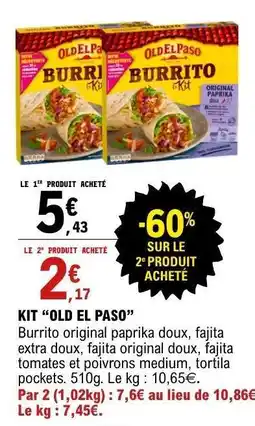E.Leclerc Kit 'Old El Paso' offre