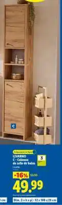Lidl LIVARNO C. Colonne de salle de bains offre