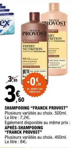 E.Leclerc Shampooing Franck Provost offre