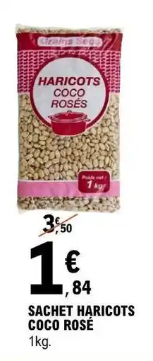 E.Leclerc SACHET HARICOTS COCO ROSÉ offre