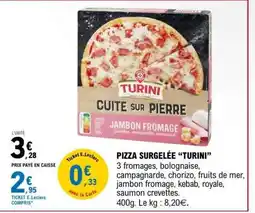 E.Leclerc PIZZA SURGELÉE “TURINI” offre