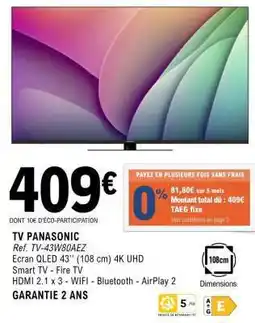 E.Leclerc TV PANASONIC offre