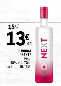 E.Leclerc Vodka 'Next' offre