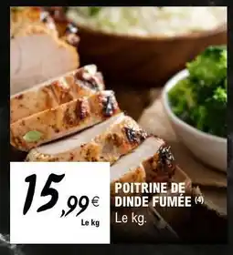 E.Leclerc POITRINE DE DINDE FUMÉE offre
