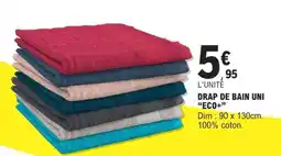 E.Leclerc DRAP DE BAIN UNI ECO++ offre
